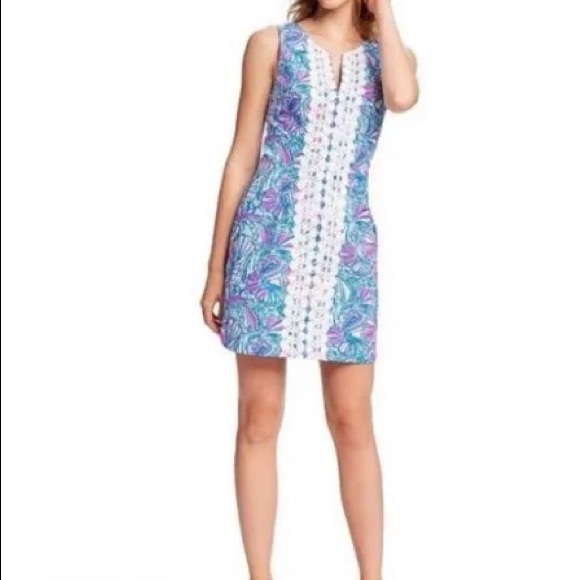 Lilly Pulitzer for Target Dresses & Skirts - Lilly Pulitzer My Fans Blue Pink Dress 20th Anniversary Target